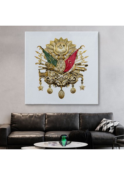 Osmanlı Tuğrası Ottoman Sign Dekoratif Kanvas Tablo, Duvar Dekoru 5805 fiyatları