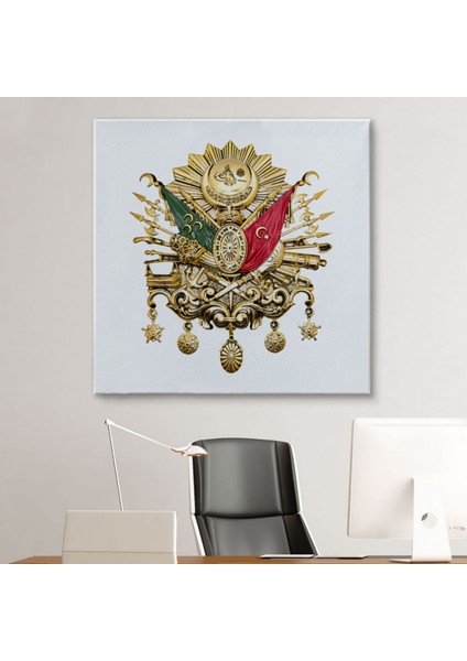 Osmanlı Tuğrası Ottoman Sign Dekoratif Kanvas Tablo, Duvar Dekoru 5805 modelleri