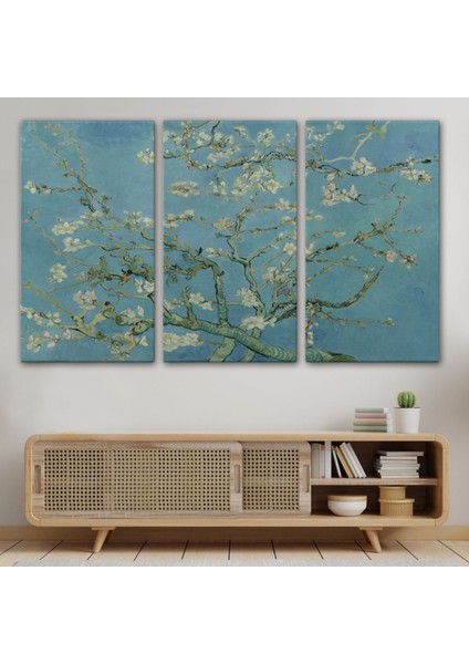Badem Ağacı Eseri Blossoming Almond Tree Van Gogh Dekoratif Kanvas Tablo, Duvar Dekoru 5164 modelleri