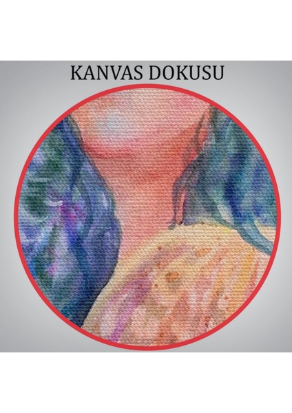 Dünya Hayvanlar Günü Temalı Dekoratif Kanvas Tablo, Duvar Dekoru 6001