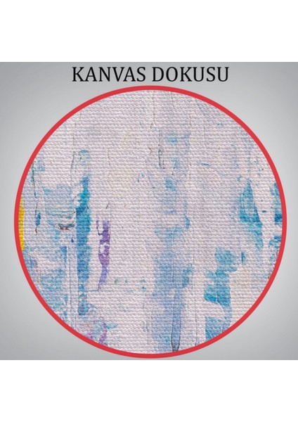 Yağlıboya Görünüm Yağmurlu Gün Dekoratif Kanvas Tablo, Duvar Dekoru 5953