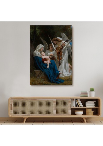 Meleklerin Şarkısı Song Of The Angels Dekoratif Kanvas Tablo, Duvar Dekoru 6123 modelleri