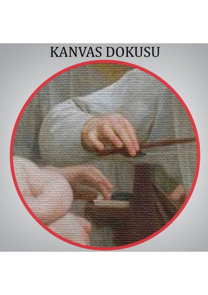 Meleklerin Şarkısı Song Of The Angels Dekoratif Kanvas Tablo, Duvar Dekoru 6123