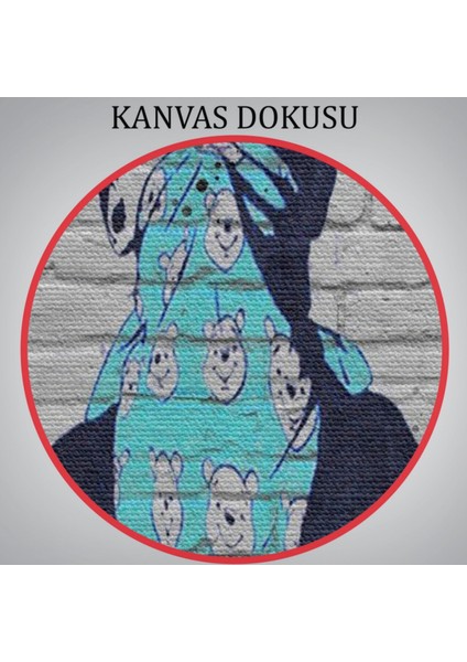 Anarşist Çocuk Eseri Banksy Dekoratif Kanvas Tablo, Duvar Dekoru 5025