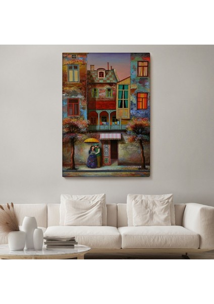 Birbirine Aşık Çift Dekoratif Kanvas Tablo, Duvar Dekoru 6046 fiyatları