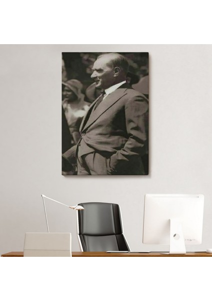 Mustafa Kemal Atatürk Dekoratif Kanvas Tablo, Duvar Dekoru 6068 modelleri