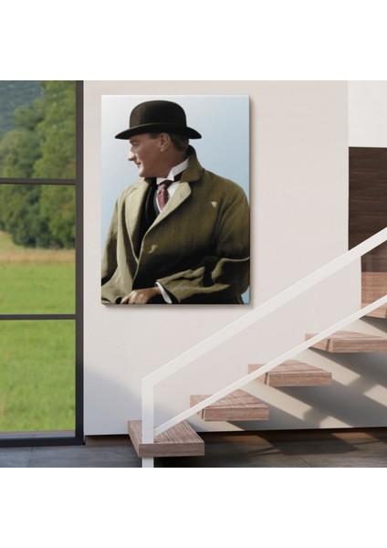 Mustafa Kemal Atatürk Dekoratif Kanvas Tablo, Duvar Dekoru 6464 fırsatları