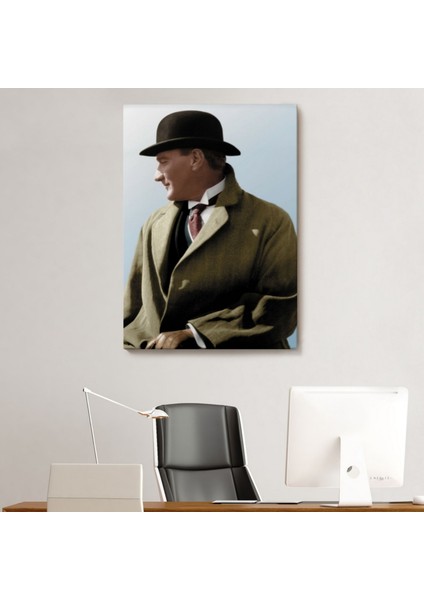 Mustafa Kemal Atatürk Dekoratif Kanvas Tablo, Duvar Dekoru 6464 indirimleri