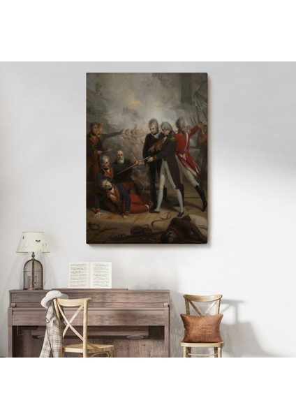 San Nicolas'ın St Vincent'ta Teslim Olması Dekoratif Kanvas Tablo, Duvar Dekoru 6277 modelleri