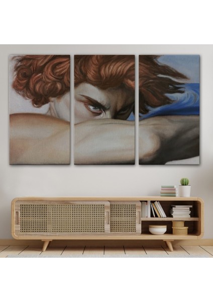 Fallen Angel's Eyes Düşmüş Meleğin Gözyaşları Cabanel Dekoratif Kanvas Tablo 5384 modelleri