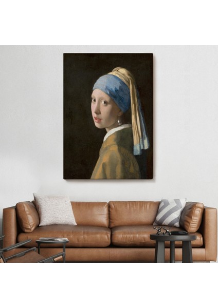 Inci Küpeli Kız, Johannes Vermeer Dekoratif Kanvas Tablo, Duvar Dekoru 4969 fiyatları