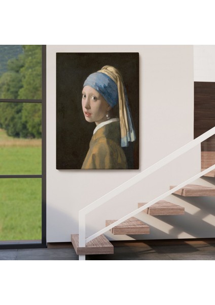 Inci Küpeli Kız, Johannes Vermeer Dekoratif Kanvas Tablo, Duvar Dekoru 4969 indirimleri