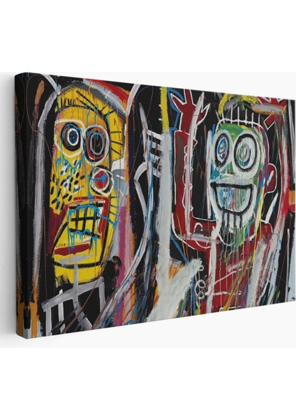 Patmala Boom Eseri Jean Michel Basquiat Dekoratif Kanvas Tablo, Duvar Dekoru 5032