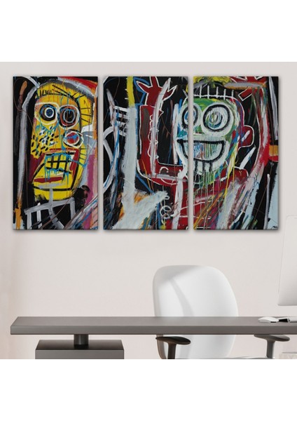 Patmala Boom Eseri Jean Michel Basquiat Dekoratif Kanvas Tablo, Duvar Dekoru 5032 modelleri