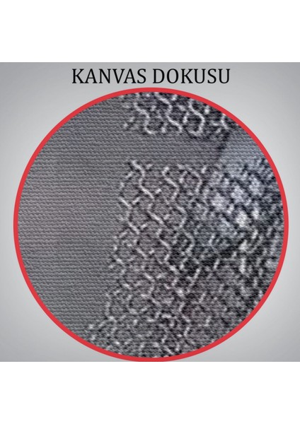 Romantik Beden Gri ve Gümüş Metalik Efekt Dekoratif Kanvas Tablo, Duvar Dekoru 5356