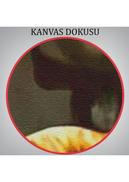 Afrikalı Siyahi Kadın Dekoratif Kanvas Tablo, Duvar Dekoru 5264