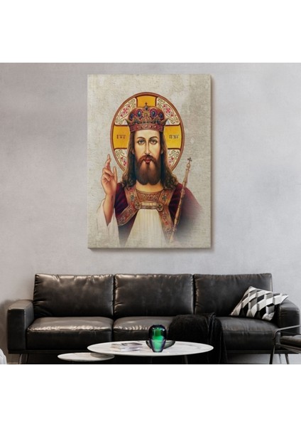 Hz Isa Kilise Hediyesi Jesus Christ Dekoratif Kanvas Tablo, Duvar Dekoru 6387 fiyatları
