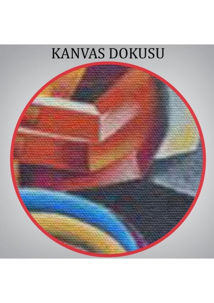 Cazz Sanatçısı Eseri Dekoratif Kanvas Tablo, Duvar Dekoru 6493
