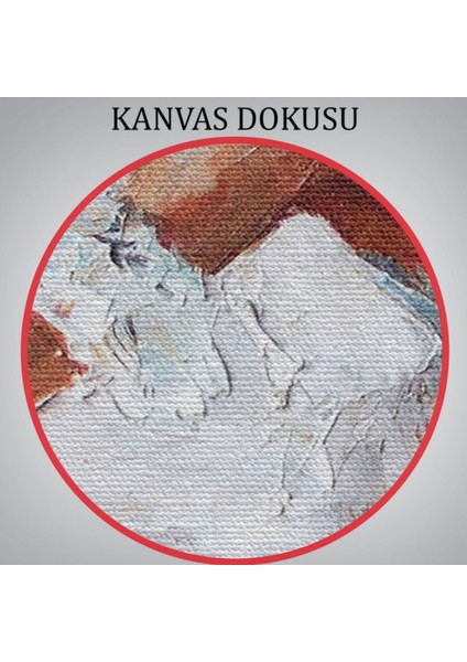 Yağlıboya Görünüm Balerin Kız Dekoratif Kanvas Tablo, Duvar Dekoru 5824