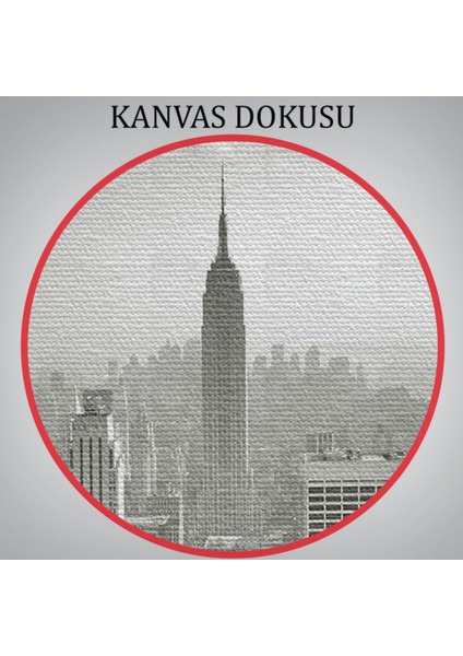 Şehir Manzarası Newyork Dekoratif Kanvas Tablo, Duvar Dekoru 6593