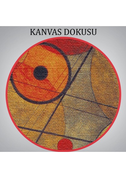 Soyut Temalı Dekoratif Kanvas Tablo, Duvar Dekoru 5882