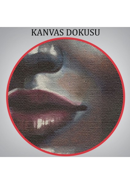 Çiçek Taçlı Afrikalı Siyahi Kadın Dekoratif Kanvas Tablo, Duvar Dekoru 5979