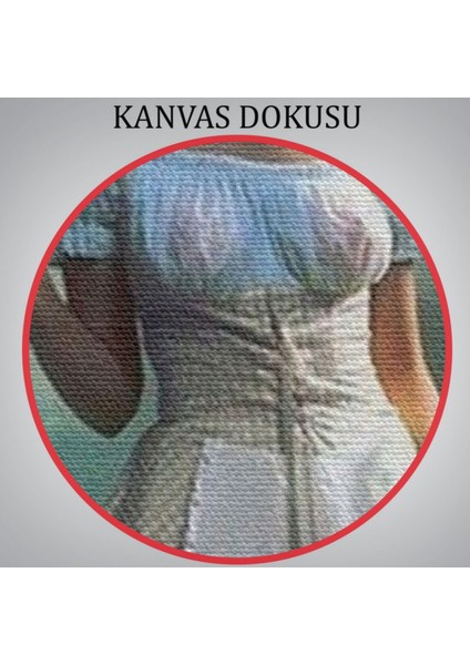 Buhran ve Süerreal Kadın Dekoratif Kanvas Tablo, Duvar Dekoru 6010