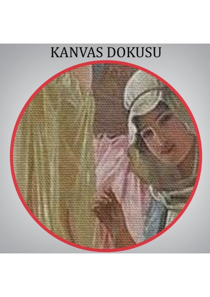 Osmanlı Dönemi Kadınlar Hamamı Dekoratif Kanvas Tablo, Duvar Dekoru 6054