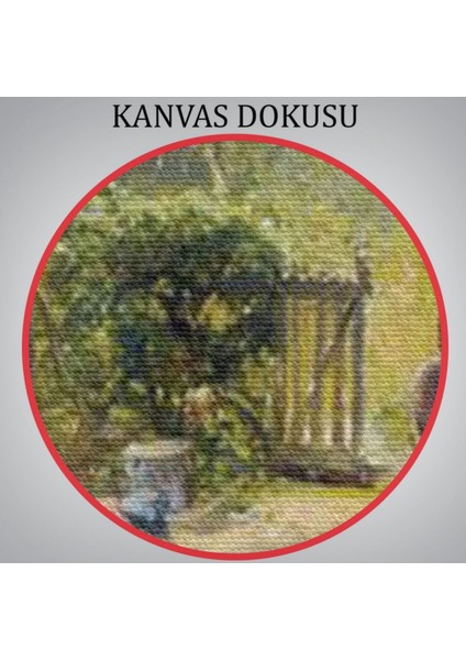 Köylü Kadın ve Tavukları Rusya Dekoratif Kanvas Tablo, Duvar Dekoru 6055