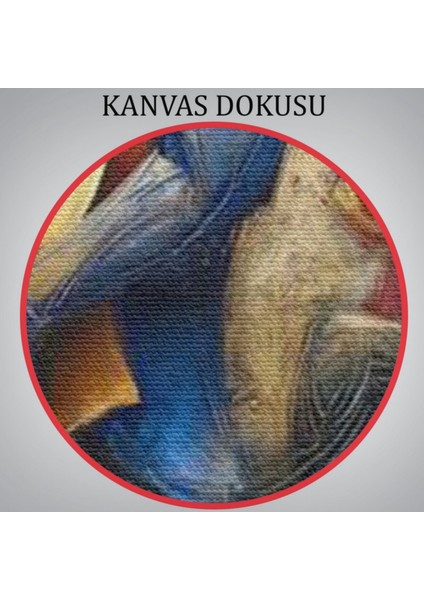 Müzik Grubu Sürreal Dekoratif Kanvas Tablo, Duvar Dekoru 6498