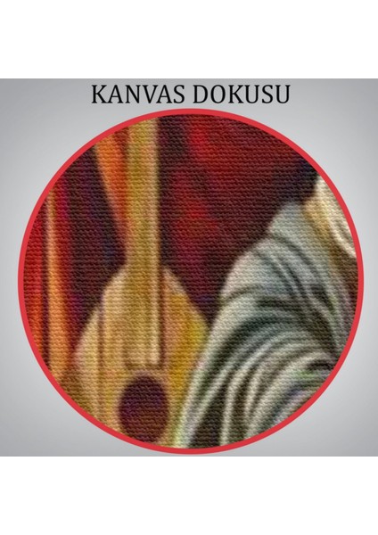 Rönesans Sürreal Tablo Vito Campanella Dekoratif Kanvas Tablo, Duvar Dekoru 6492