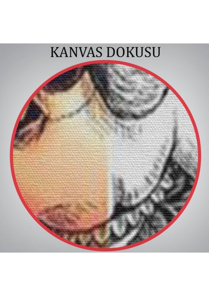 Sevgililer ve Çiçekler Dekoratif Kanvas Tablo, Duvar Dekoru 6291