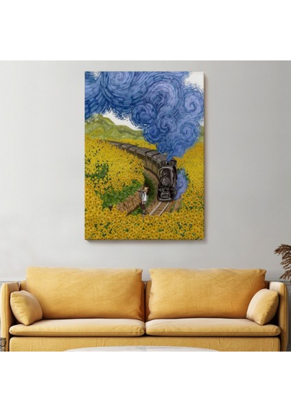 Renkli Eser Vincent Van Gogh Dekoratif Kanvas Tablo, Duvar Dekoru 6224 fiyatları