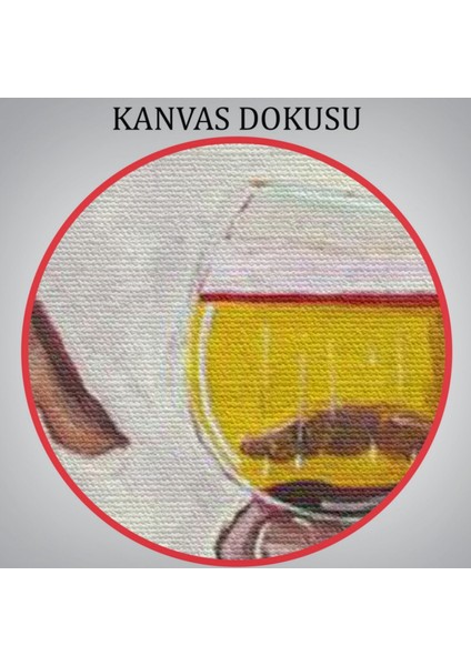 Tanrıdan Ademe Bira Ikramı Dekoratif Kanvas Tablo, Duvar Dekoru 6576