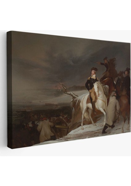 Delaware Pasajı Thomas Sully Dekoratif Kanvas Tablo, Duvar Dekoru 6541