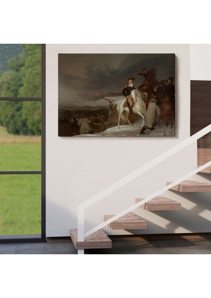 Delaware Pasajı Thomas Sully Dekoratif Kanvas Tablo, Duvar Dekoru 6541 indirimleri