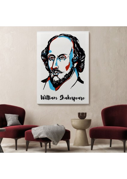 William Shakespeare Şair Yazar Dekoratif Kanvas Tablo, Duvar Dekoru 5968 fiyatları