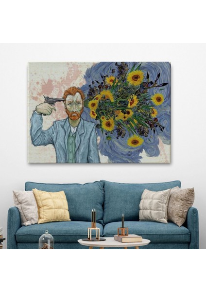 Intahar Eseri Vincent Van Gogh Gerçeküstü Dekoratif Kanvas Tablo, Duvar Dekoru 6659 fiyatları