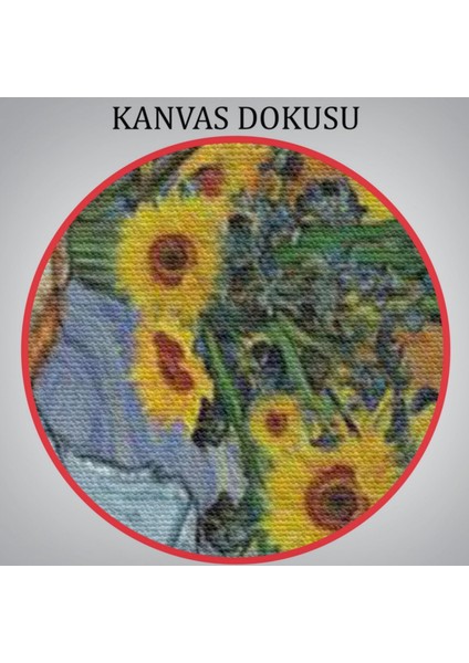 Intahar Eseri Vincent Van Gogh Gerçeküstü Dekoratif Kanvas Tablo, Duvar Dekoru 6659