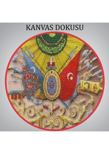 Tüm Osmanlı Padişahları Dekoratif Kanvas Tablo, Duvar Dekoru 6549