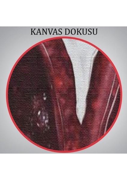Cesur Dudaklar ile Ağzında Kiraz Dekoratif Kanvas Tablo, Duvar Dekoru 6155