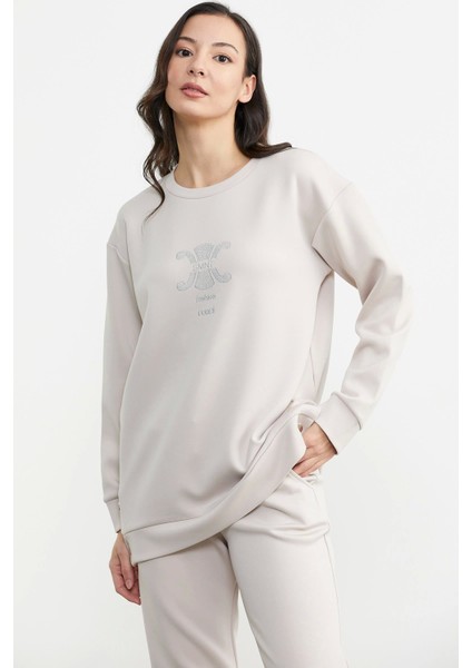 Sementa 76311 Taş Detaylı Rahat Kalıp Eşofman Takım fiyatları