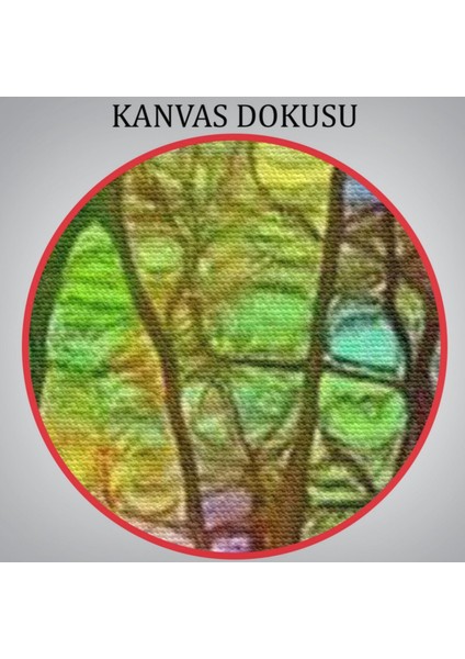 Cam Ağaç Modern Sanatsal Dekoratif Kanvas Tablo, Duvar Dekoru 6220
