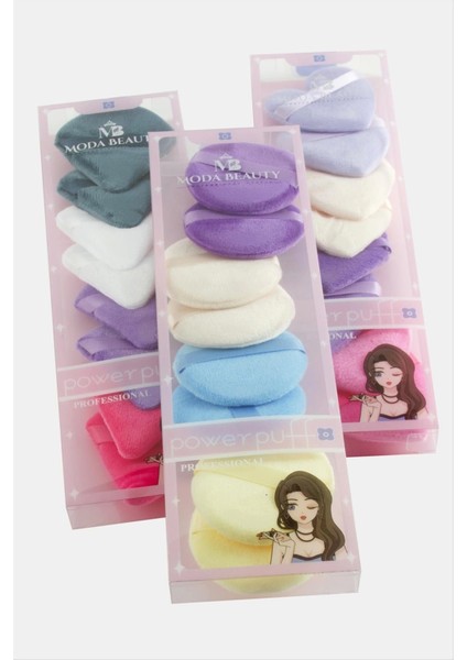Moda Beauty 8 Adet Pudra Süngeri
