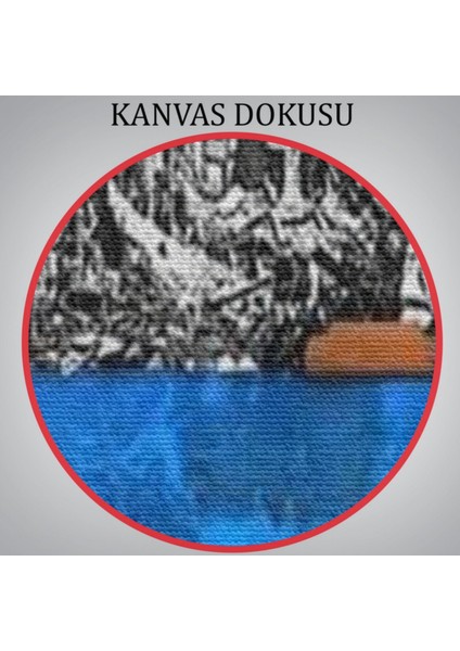 Ukraynalı Ressamın Hayalindeki Ukrayna Dekoratif Kanvas Tablo, Duvar Dekoru 6295