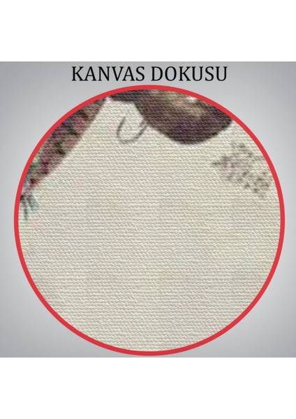 Tavus Kuşu Dalda Dekoratif Kanvas Tablo, Duvar Dekoru 6494