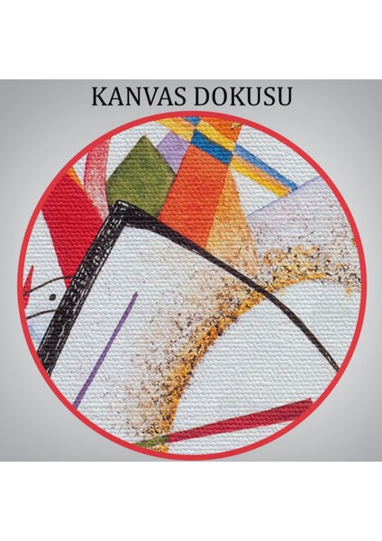 Gerçeküstü Renkli Dekoratif Kanvas Tablo, Duvar Dekoru 6615