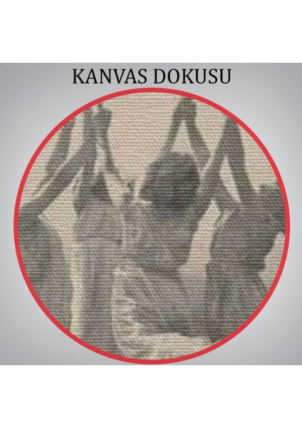 Dans Eden Kadınlar Frederick Boissonnas Dekoratif Kanvas Tablo, Duvar Dekoru 6656