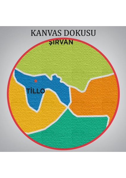 Il ve Ilçeler Haritası Siirt, Modern Dekoratif Kanvas Tablo, Duvar Dekoru 1448 indirimleri