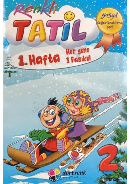 2. Sınıf Yarıyıl Renkli Tatil Seti